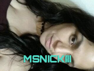 MSNICKIII